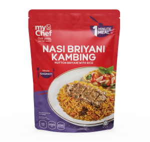 Nasi Briyani Kambing | Mutton Briyani With Rice