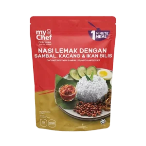 Nasi Lemak Kuah Kacang
